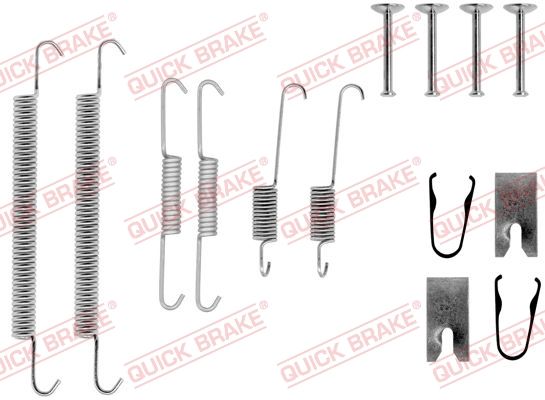 QUICK BRAKE Комплектующие, тормозная колодка 105-0771